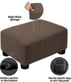 CAROLMADE Small Foot Stool Ottoman Footstool - Image 5