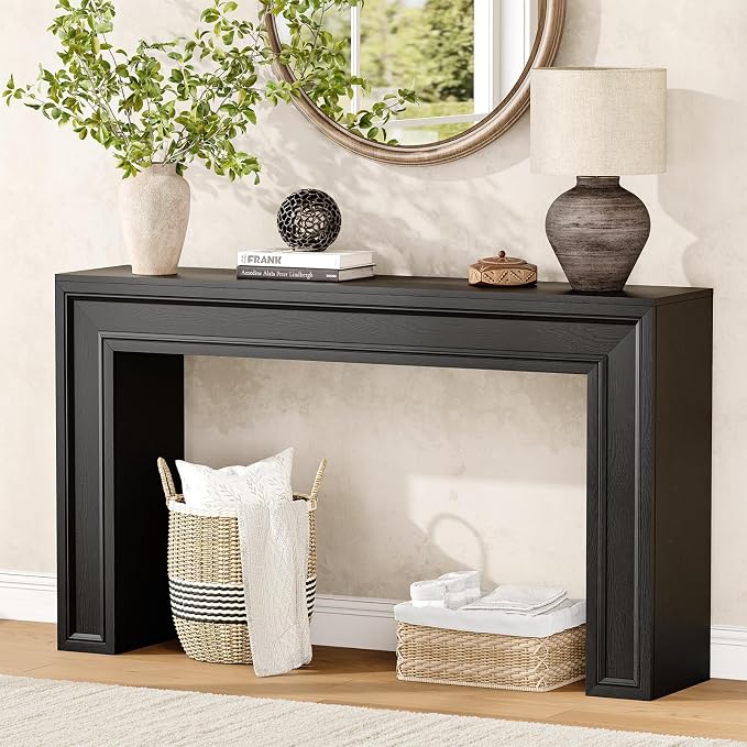 Rresyet 55 Inch Long Console Table, Sofa Table Behind Couch, Entryway Table by ReinventingtheGoodinLife