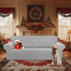Stretch Oversized Couch Covers for Sofa Slipcover, Soft Jacquard Non-Slip - Image 2