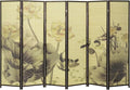MyGift Decorative 6-Panel Folding Room Divider Bamboo Screen by MyGiftHome