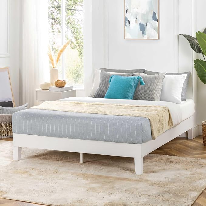 Mellow Naturalista Grand 12 Inch Solid Wood Platform Bed - Image 3