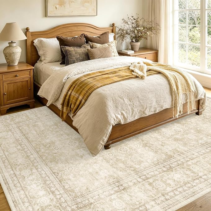 6x9 Ft Large Area Rugs for Living Room, Soft Non-Slip Machine Washable Rug - Image 5