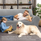 ZNSAYOTX Super Stretch Couch Cover Love Seat Sofa Covers - Image 8
