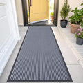 OLANLY Front Door Mat 47x23, Waterproof Heavy-Duty Indoor Outdoor Doormat | Ash by OLANLY