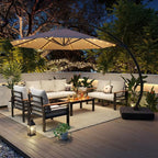 Aoxun Aluminum Patio Furniture Set - Image 4