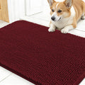 OLANLY Dog Door Mat for Muddy Paws 24x16, Super Absorbent Chenille Mud Mat | by OLANLY