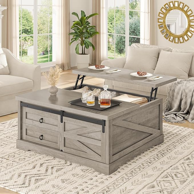 Itaar 39.4'' Lift Top Coffee Table - Image 9