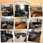 122.8" Large Sectional Couches for Living Room, 6 Seater L Shaped Modular - Image 3