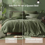 Monbix Oversized Queen Comforter Set - Image 3