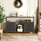 Huuger 47 Inch TV Stand Dresser - Image 8