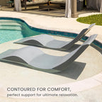 Aqua Outdoors - in-Pool Chaise Lounger - Inside Pool & Sun Shelf Lounge Chair - - Image 8