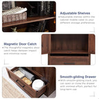 JXQTLINGMU Farmhouse Kitchen Pantry Cabinet - Image 6