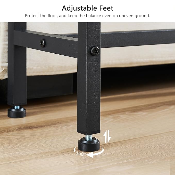 Gewudraw 70 in Skinny Sofa Table Behind Couch, Console Table - Image 9