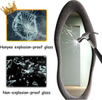 Honyee Full Length Mirror, Flannel Wrapped Wooden Frame Full Body Mirror - Image 6
