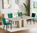 Henf 5 Pieces Extendable Dining Table Set by Henf