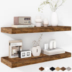 Fun Memories 24 Inch Floating Shelves by FunMemories