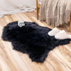 MIULEE Fluffy Area Rug 2x3 ft Faux Fur Sheepskin Rug - Image 3