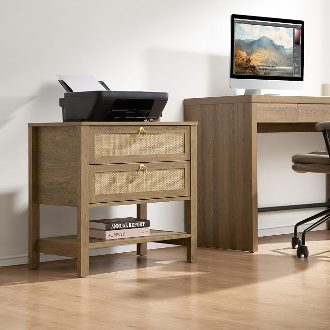 SICOTAS Night Stands Set of 2 for Bedroom, Large Bedside Tables - Image 8