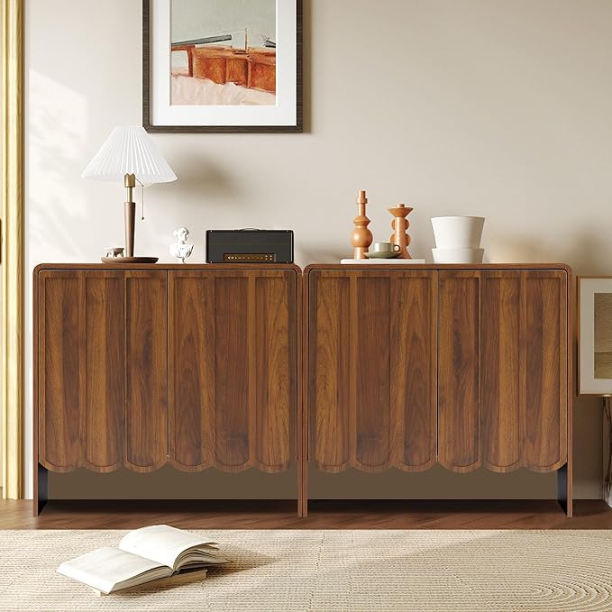 ORRD Sideboard Buffet Cabinet, Accent Storage Cabinets - Image 7