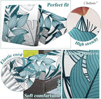 CALBODE 8Pcs Stretch Patio Cushion Cover Outdoor Cushion Cover Replacement - Image 3