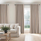 Topfinel Linen Blackout Curtains 86 Inches Long 2 Panels - Image 7