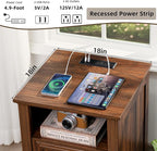 Joaxswe 18" Farmhouse Night Stand - Image 5