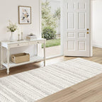 cotiled Hallway 2.6x8 Runner Rugs Washable Boho Rug Brown | Stain Resistan by COTILED
