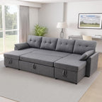 VEVOR U Shaped Sofa Bed, Convertible Sofa Bed by VEVOR