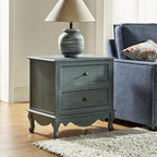 HULALA HOME Solid Wood End Table by HULALAHOME