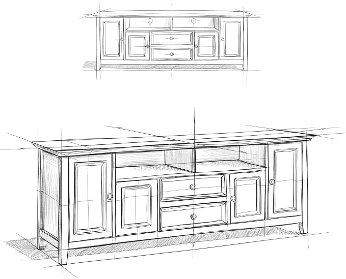 SIMPLIHOME Amherst TV Stand - Image 13