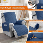 VANSOFY 100% Waterproof Recliner Chair Covers, Recliner Cover Non-Slip Dog - Image 3