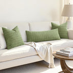 MIULEE Lumbar Corduroy Throw Pillow Cover - Image 4
