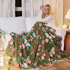 LUTBM Boho Throw Blanket for Bed Cotton Summer Blankets for Bedroom Living Room - Image 5