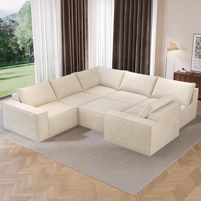 Vesgantti 143.7" Boneless Couch - Image 8