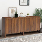 ORRD Sideboard Buffet Cabinet Set of 2, Accent Storage Cabinets by ORRD