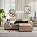 Oprisen 86" Modular Sectional Sofa, Comfy Cloud Couch Sectional Sofa - Image 5