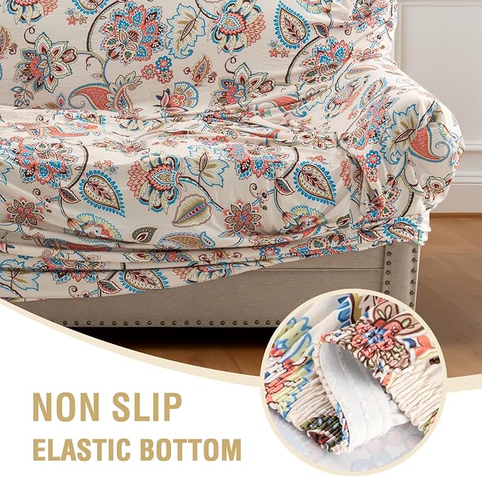 H.VERSAILTEX Floral Pattern Sofa Covers - Image 7