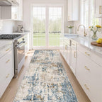 LOONGRUG Runner Rug 3x10 Washable Non-Slip Kitchen Neutral Modern Rug | by LOONGRUG
