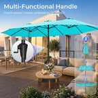SUPERJARE 15FT Outdoor Patio Umbrella - Image 6