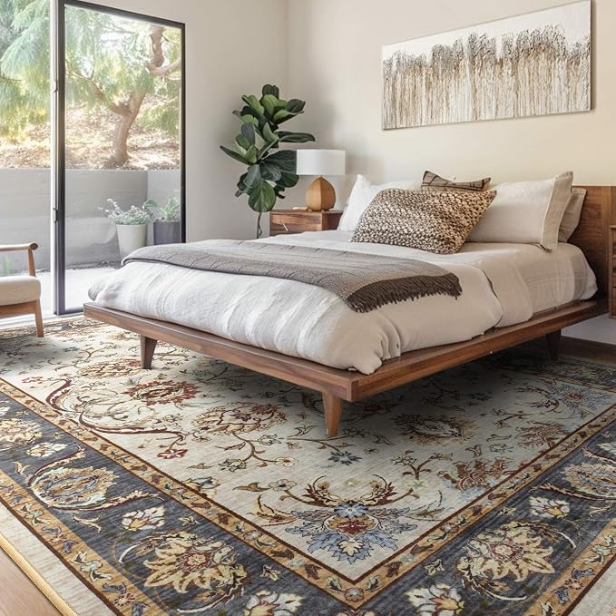6x9 Ft Large Machine Washable Area Rugs - Image 2