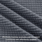 Hokway Chaise Cover and Couch Cushion Covers Set, Separate Sectional Sofa - Image 4