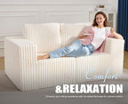 Modular Sectional Sofa 2 Seater Loveseat Modular Couch - Image 3