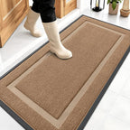 OLANLY Front Door Mat Outside 47x23, All-Season Heavy-Duty Rubber Doormat | by OLANLY