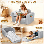 Foryoomi 2 in 1 Convertible Kids Couch - Image 4