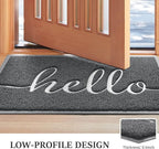 Door Mat Welcome Mat Floor Mat for Entryway, High Traffic Areas | Low Profile - Image 4