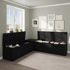 Bobve L-Shape Storage Bench - Image 3