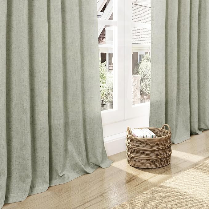 Sage Curtains 95 inches Long 2 panels - Image 6