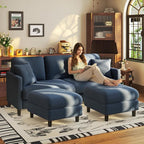 Welzona 83" Couches for Living Room, Teddy Sofa Couch by WelzonaDirect