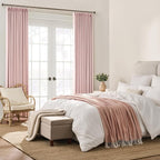 Pinch Pleated Curtains 120 Inches Long, Energy Saving Window Treatment Privacy - Image 4