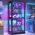 Dystler 71'' Glass Display Cabinet by CraftYourIdealHomeLife
